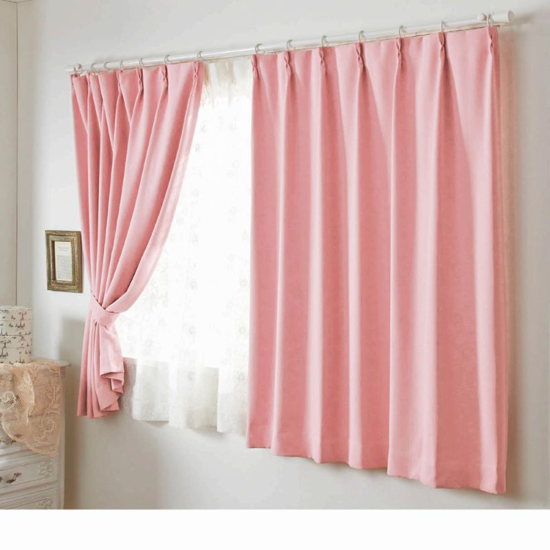 一級遮光カーテン（200x135・1枚） ピンクの商品画像